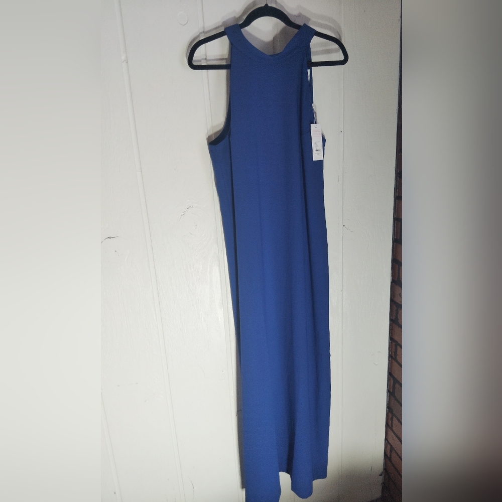 Lilly Pulitzer Cobalt Blue Sleeveless Maxi Dress - Picture 4 of 10